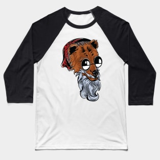 Hip Kodiak Bear Baseball T-Shirt